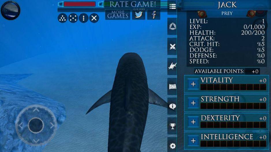 Скриншот #2 из игры Ultimate Shark Simulator