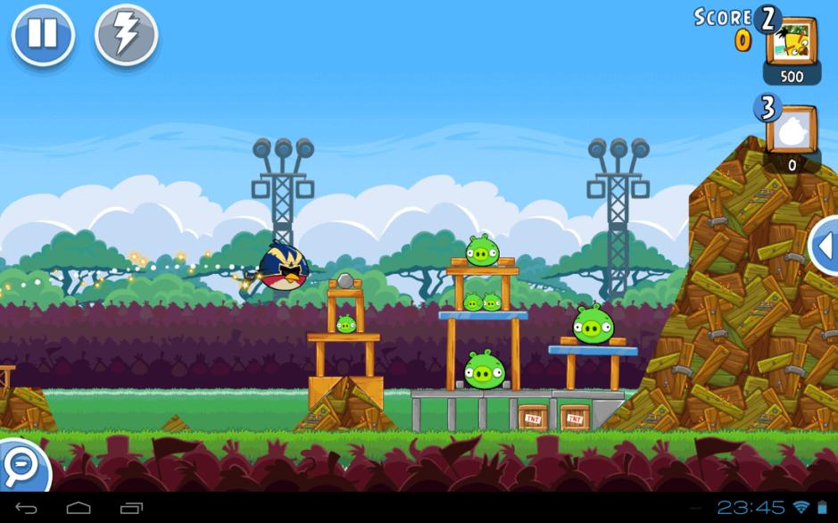 Скриншот #2 из игры Angry Birds Friends