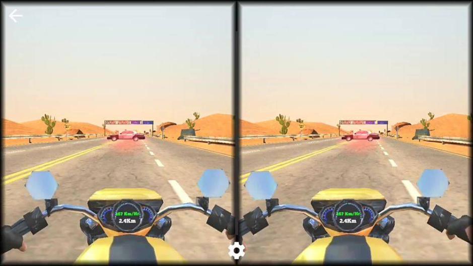 Скриншот #3 из игры VR Bike Ride Racing