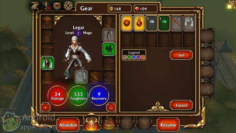Скриншот #1 из игры Eternium