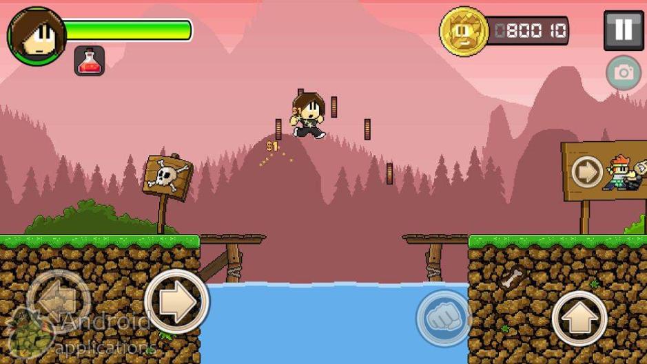 Скриншот #8 из игры Dan the Man: аркадный платформер