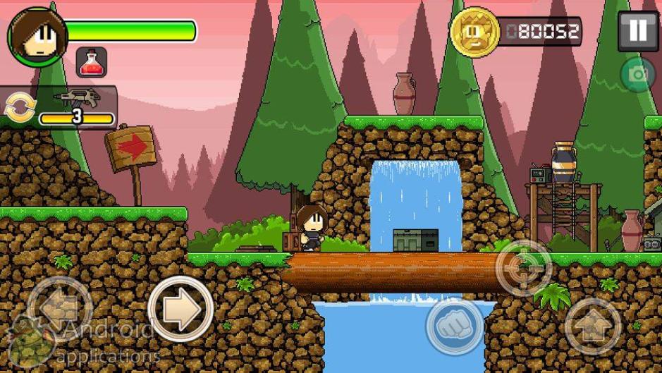 Скриншот #9 из игры Dan the Man: аркадный платформер