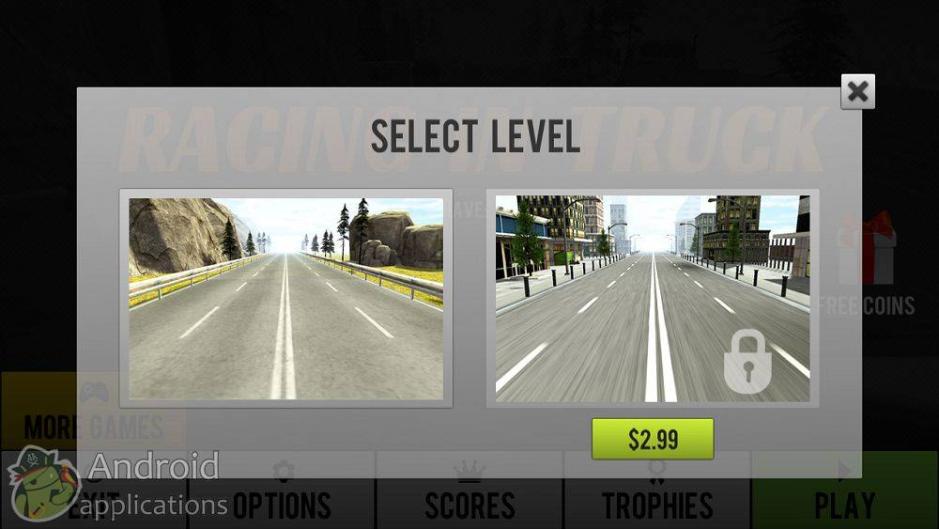 Скриншот #2 из игры Truck Racer