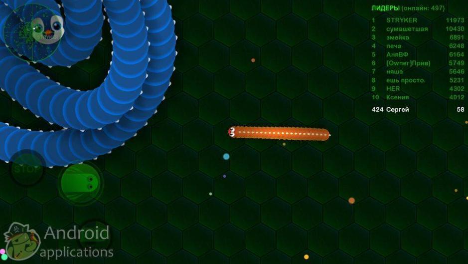 Скриншот #4 из игры Wormax.io