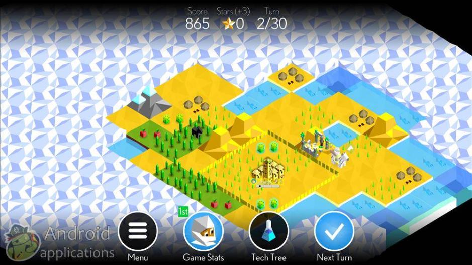 Скриншот #1 из игры Battle of Polytopia