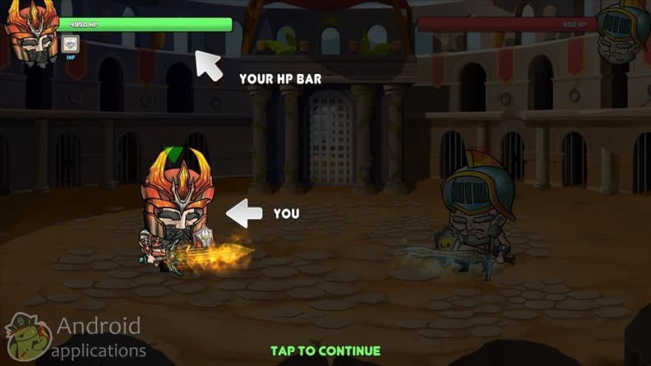 Скриншот #2 из игры Tiny Gladiators
