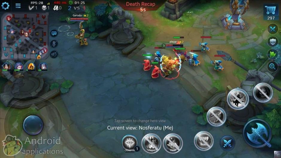 Скриншот #1 из игры Heroes Evolved