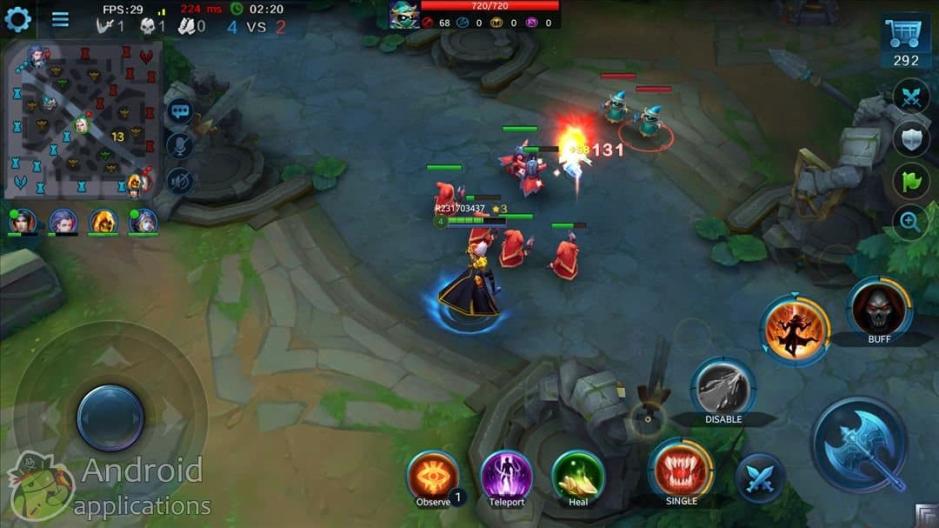 Скриншот #2 из игры Heroes Evolved