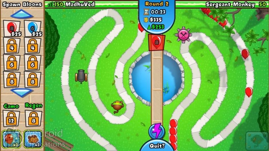 Скриншот #3 из игры Bloons TD Battles