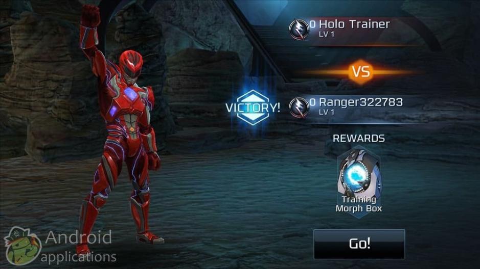 Скриншот #1 из игры Power Rangers: Legacy Wars