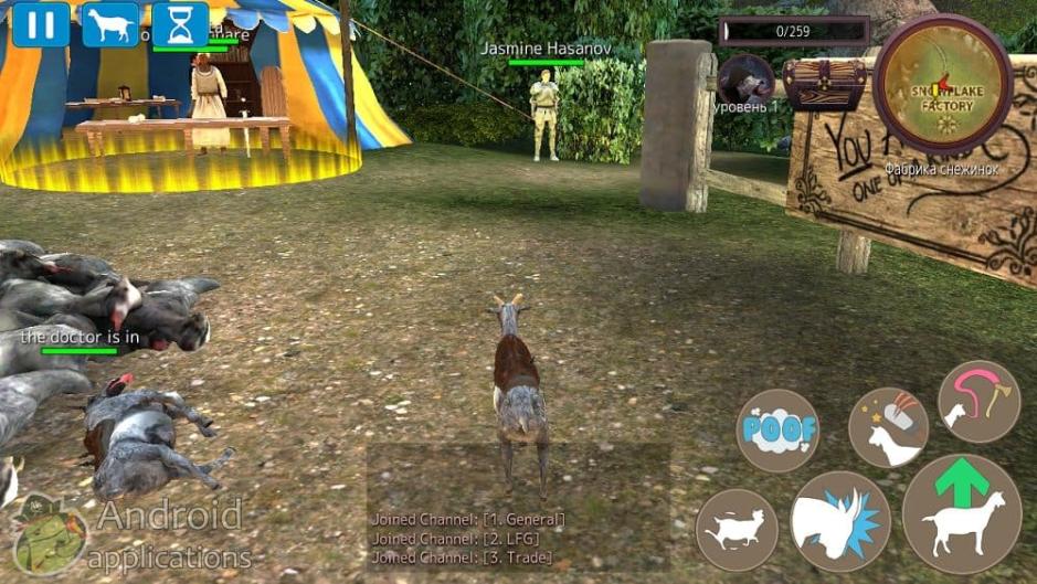 Скриншот #3 из игры Goat Simulator MMO Simulator