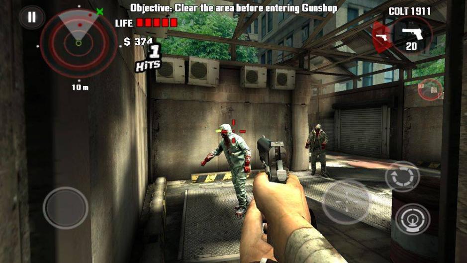 Скриншот #12 из игры DEAD TRIGGER - Хоррор-шутер с зомби