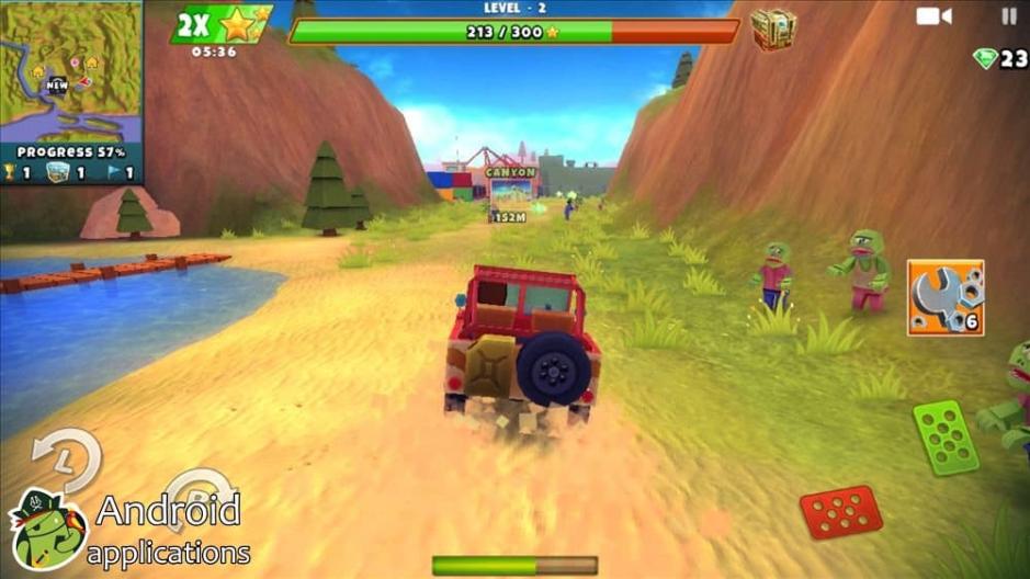 Скриншот #12 из игры Zombie Offroad Safari