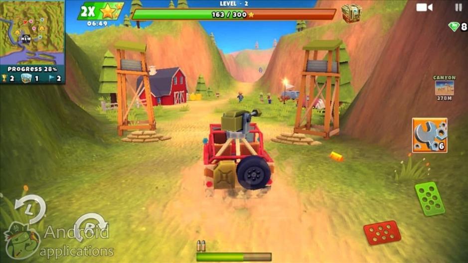 Скриншот #10 из игры Zombie Offroad Safari