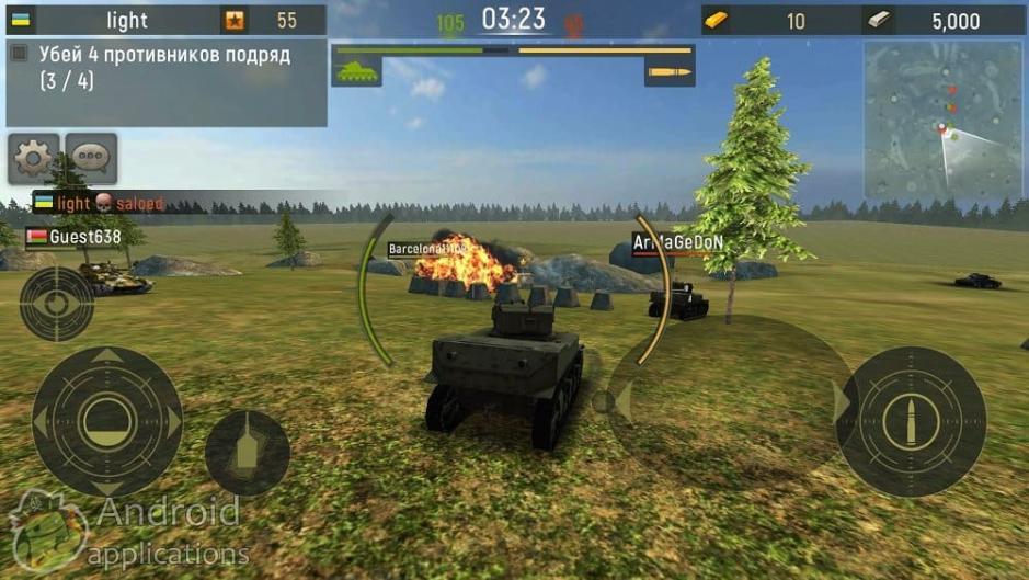 Скриншот #9 из игры Grand Tanks: Tank Shooter Game