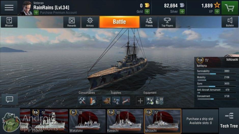 Скриншот #4 из игры World of Warships Blitz