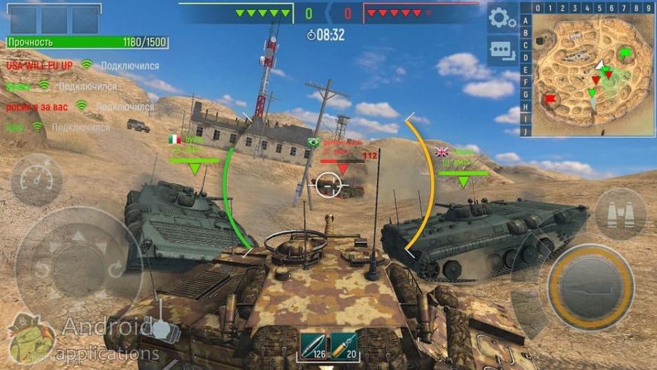 Скриншот #9 из игры Tank Force: Real Tank War Online