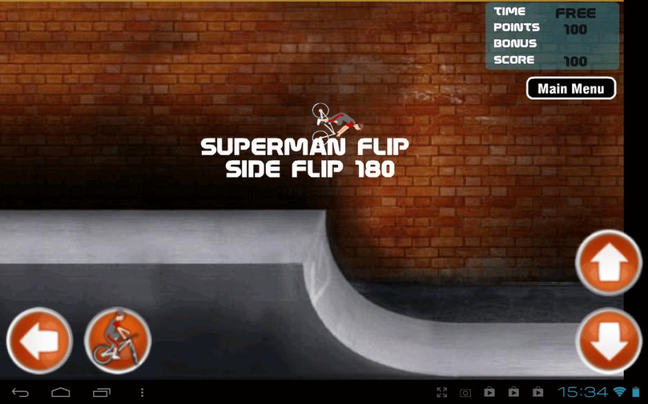 Скриншот #2 из игры BMX FreeStyle