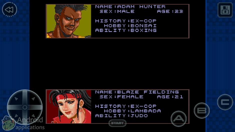 Скриншот #4 из игры Streets of Rage Classic