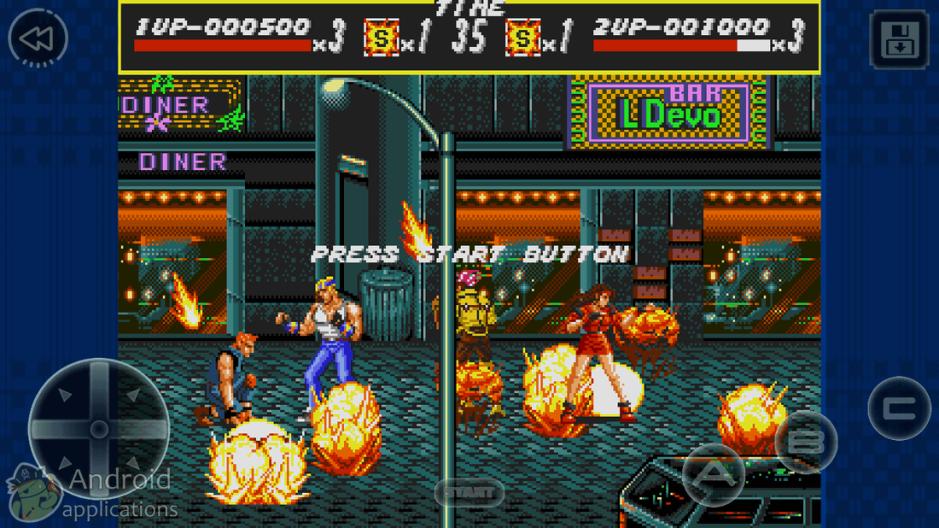 Скриншот #2 из игры Streets of Rage Classic